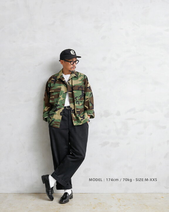 楽天市場】実物 新品 デッドストック 米軍 BDU WOODLAND CAMO 