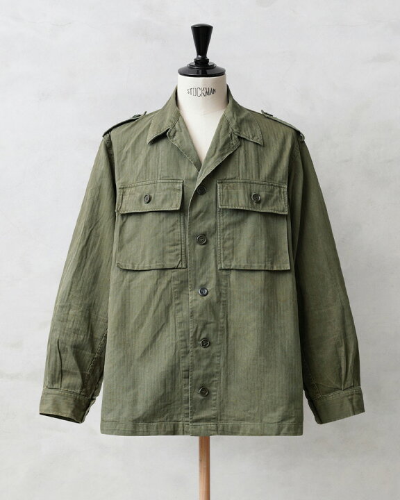 楽天市場】☆実物 USED オランダ軍 HBT（ヘリンボーンツイル 