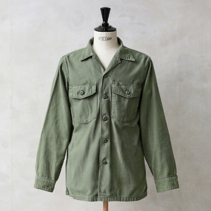楽天市場】実物 USED 米軍 OG-107 コットンサテン ユーティリティ 
