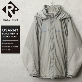 リジェクト 訳あり品 実物 USED 米軍 ECWCS Gen III Level 7 ジャケット URBAN GREY【クーポン対象外】【I】福袋 WAIPER 春 送料無料 プレゼント ギフト