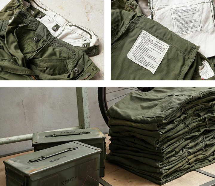 楽天市場】☆実物 USED 米軍 M-65 フィールドカーゴパンツ【クーポン 