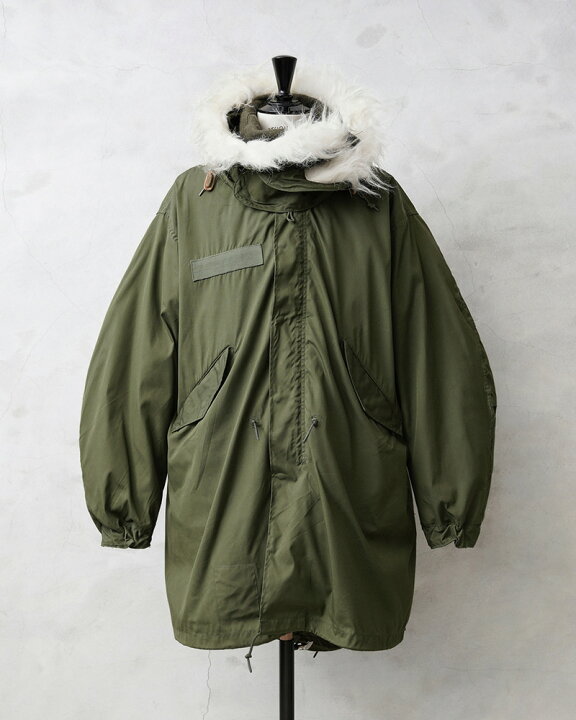 楽天市場】希少 実物 新品 デッドストック 米軍 M-65 フィッシュテール 
