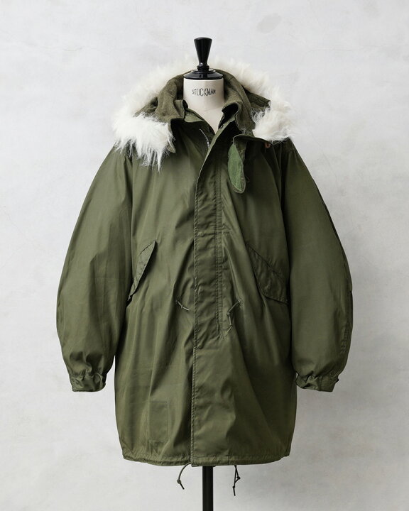 楽天市場】希少 実物 新品 デッドストック 米軍 M-65 フィッシュテール 