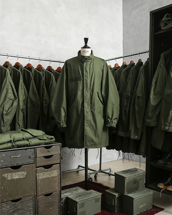 楽天市場】希少 実物 新品 デッドストック 米軍 M-65 フィッシュテール  