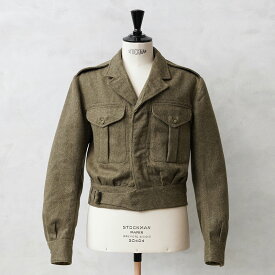 実物 新品 デッドストック イギリス軍 1949 PATTERN BATTLE DRESS（バトルドレス）ウール ジャケット【クーポン対象外】【I】WAIPER 春 送料無料 プレゼント ギフト