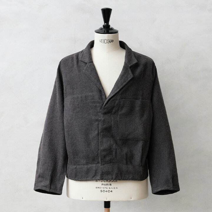 楽天市場】実物 新品 デッドストック フランス ウール グレー 