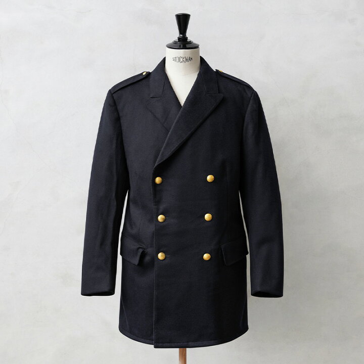 楽天市場】実物 新品 デッドストック スウェーデン軍 ダブルブレスト 