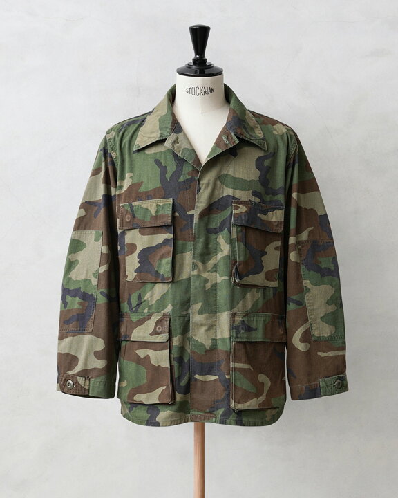 楽天市場】実物 USED 米軍 BDU WOODLAND CAMO ジャケット 前期型 