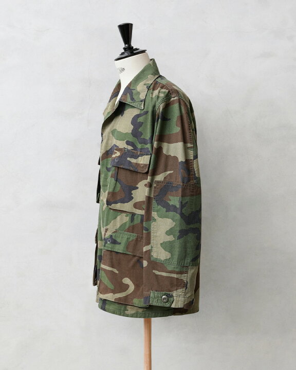 楽天市場】実物 USED 米軍 BDU WOODLAND CAMO ジャケット 前期型 