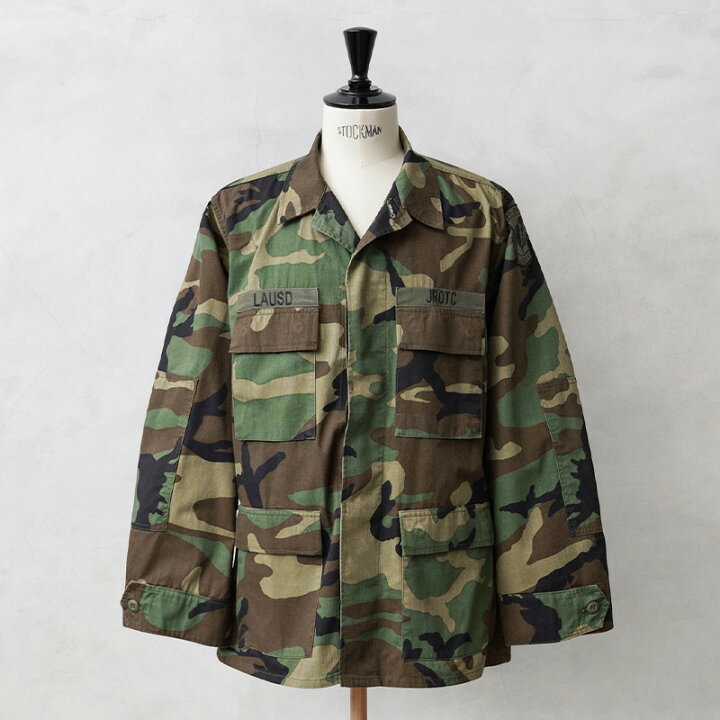 楽天市場】実物 USED 米軍 BDU WOODLAND CAMO ジャケット 後期型 
