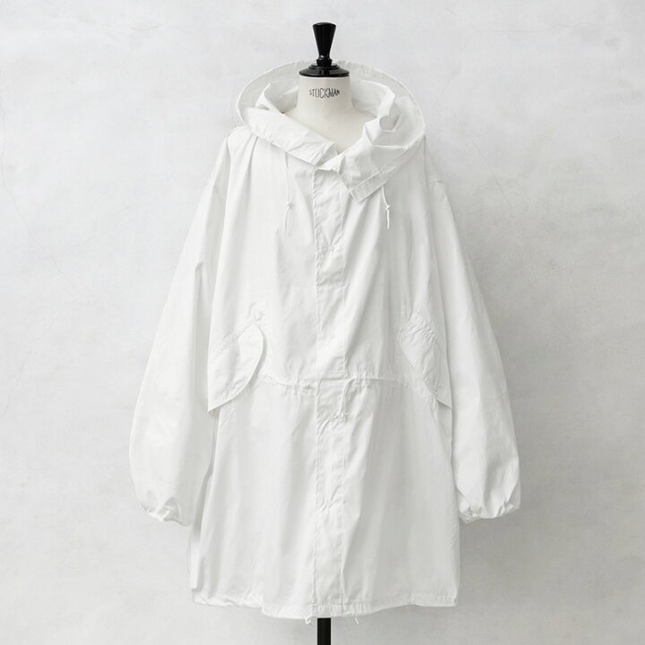楽天市場】実物 新品 デッドストック 米軍 スノーカモ モッズコート 