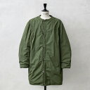 実物 新品 デッドストック スウェーデン軍 M-59コート用 ボアライナー【クーポン対象外】【I】｜ ミリタリー アウター スタンドカラー バンドカラー 襟なし フリース メンズ レディース 軍放出品 おしゃれ