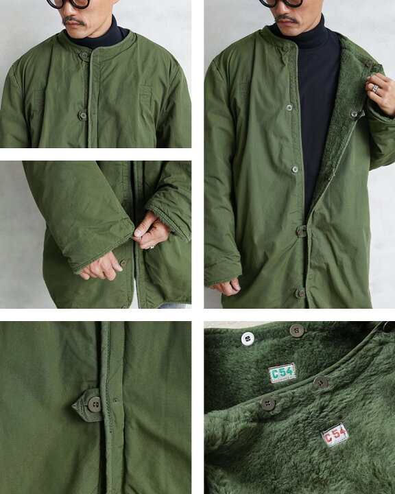 楽天市場】実物 新品 デッドストック スウェーデン軍 M-59コート 