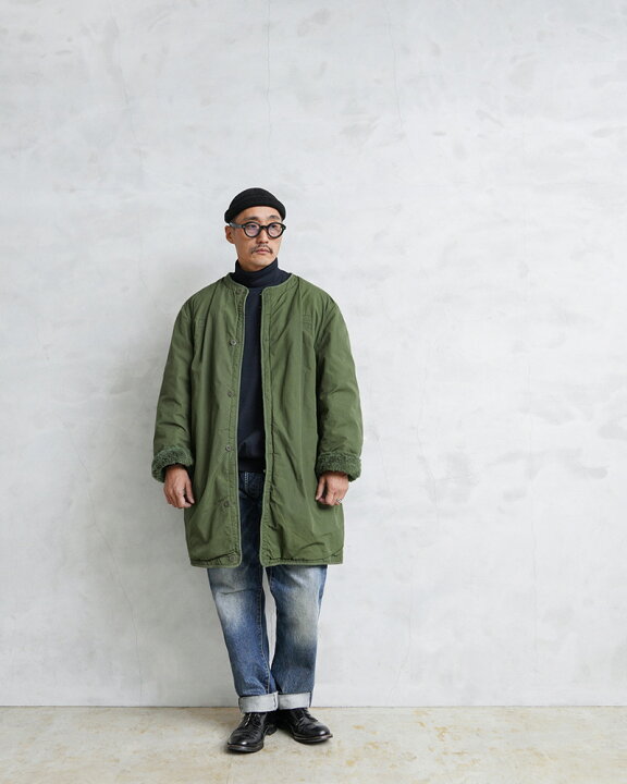 楽天市場】実物 新品 デッドストック スウェーデン軍 M-59コート用  