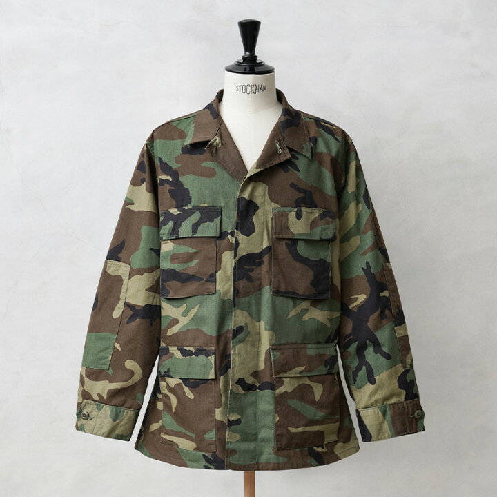 楽天市場】実物 新品 デッドストック 米軍 BDU WOODLAND CAMO 