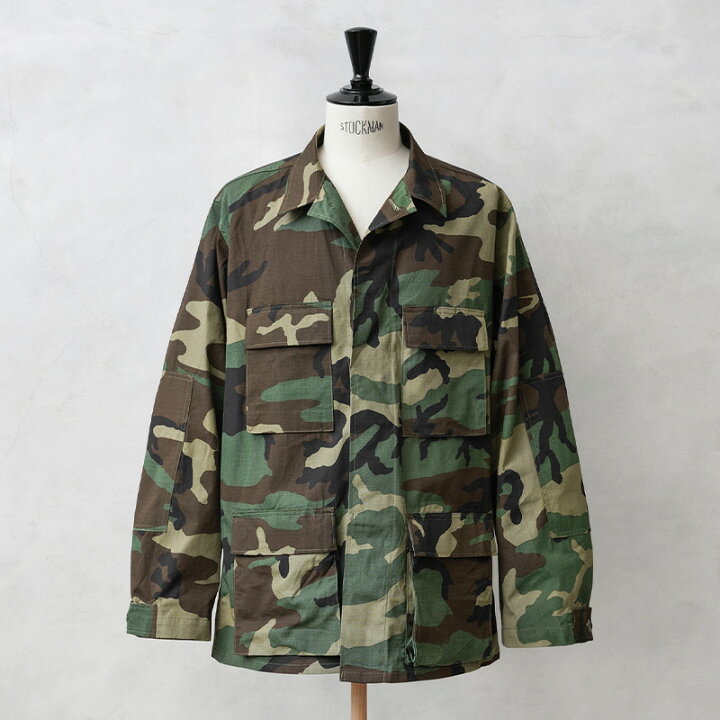 楽天市場】実物 新品 デッドストック 米軍 BDU WOODLAND CAMO  