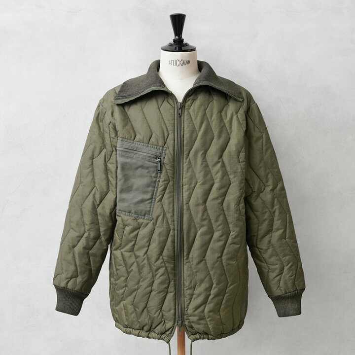 楽天市場】実物 USED ドイツ軍 キルティングライナー ジャケット 
