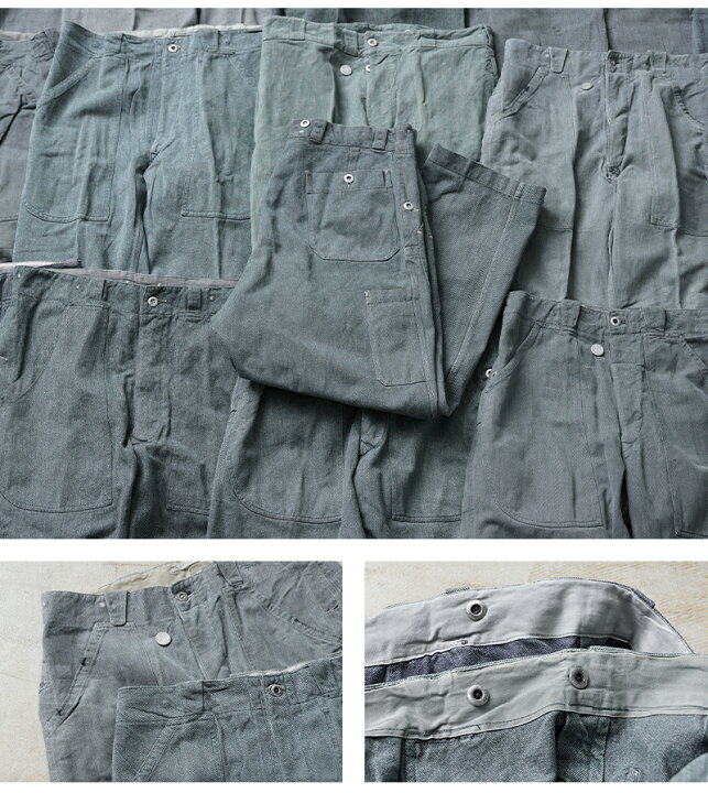 スイス軍 デニムジャケット 前期型 アルミボタン デニムシャツ ビンテージ古着