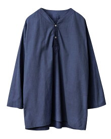 リジェクト 訳あり品 実物 新品 デッドストック ロシア軍 80s ヘンリーネック スリーピングシャツ NAVY染め【クーポン対象外】【I】 父の日