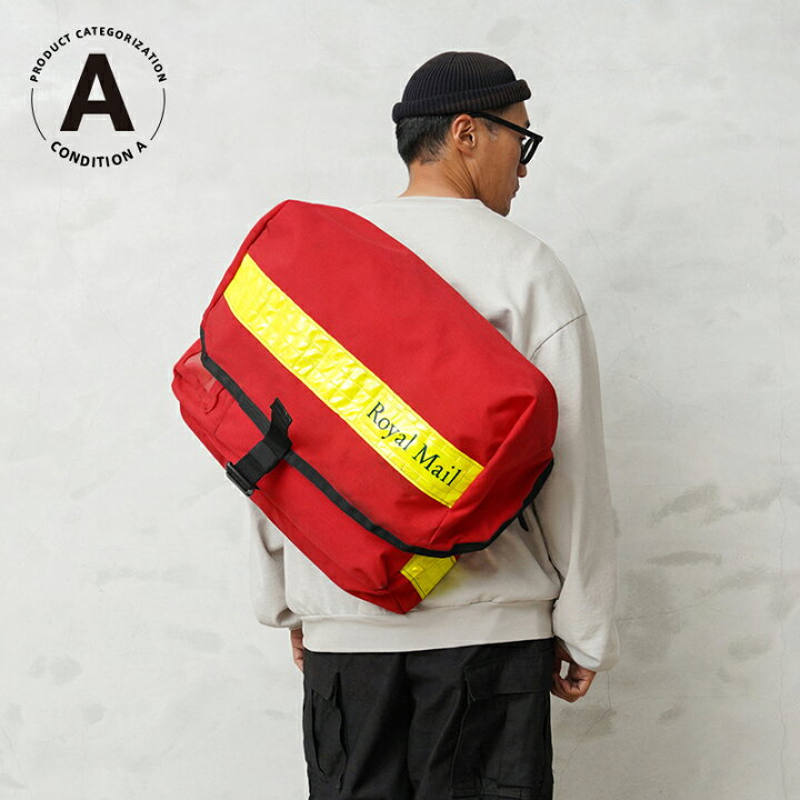 楽天市場】実物 USED イギリス ROYAL MAIL メッセンジャーバッグ 