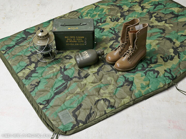 楽天市場】実物 新品 デッドストック 米軍 ポンチョライナー ウッド 