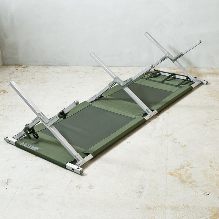 楽天市場】実物 USED 米軍 フォールディングコット（折り畳み野戦  