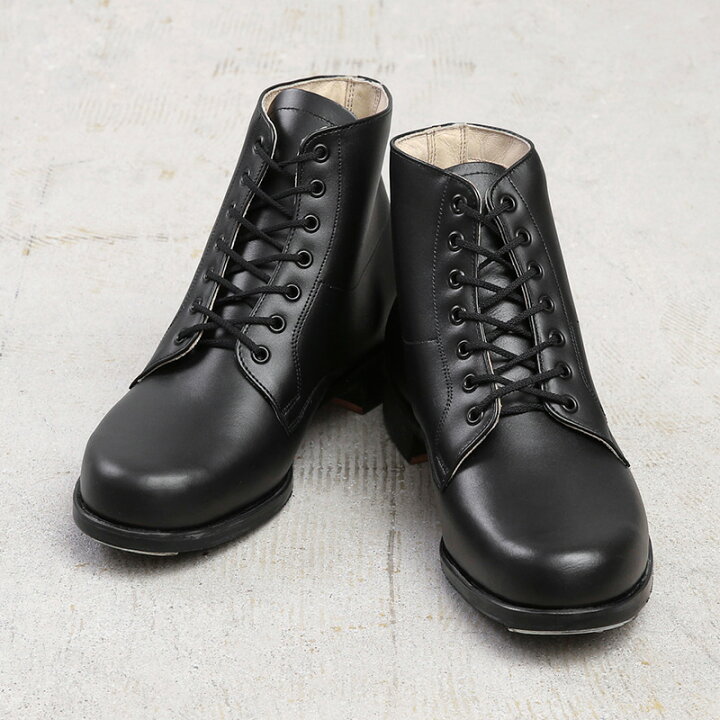 楽天市場】実物 新品 デッドストック チェコ軍 7HOLE レザー ブーツ 
