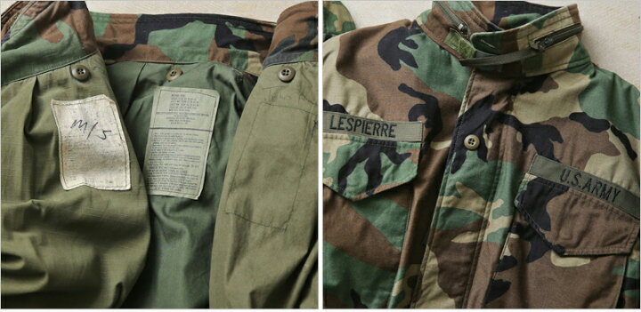 楽天市場】実物 USED 米軍 M-65 フィールドジャケット WOODLAND  