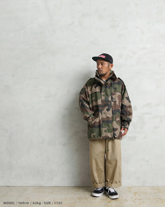 楽天市場】実物 新品 デッドストック フランス軍 CCE CAMO WATERPROOF 