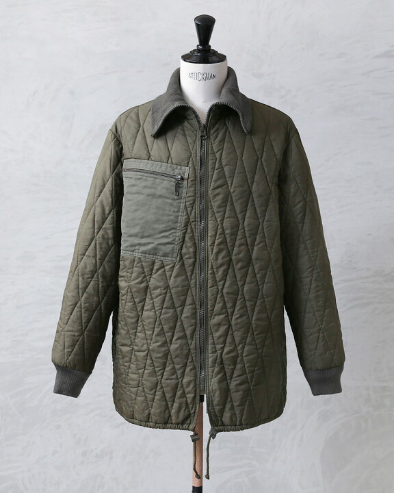 楽天市場】実物 USED ドイツ軍 ダイヤキルト キルティングライナー
