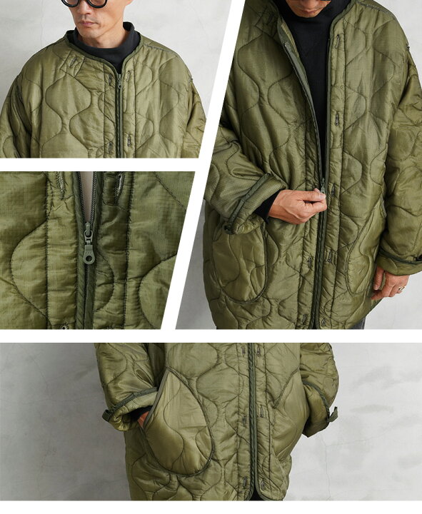 楽天市場】WAIPER.inc 実物 USED 米軍 リメイク M-65 モッズコート用 