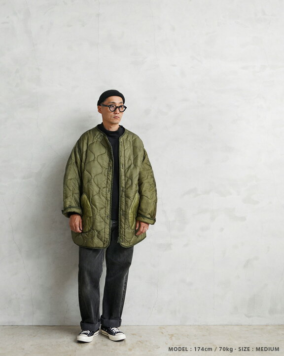 楽天市場】WAIPER.inc 実物 USED 米軍 リメイク M-65 モッズコート用 