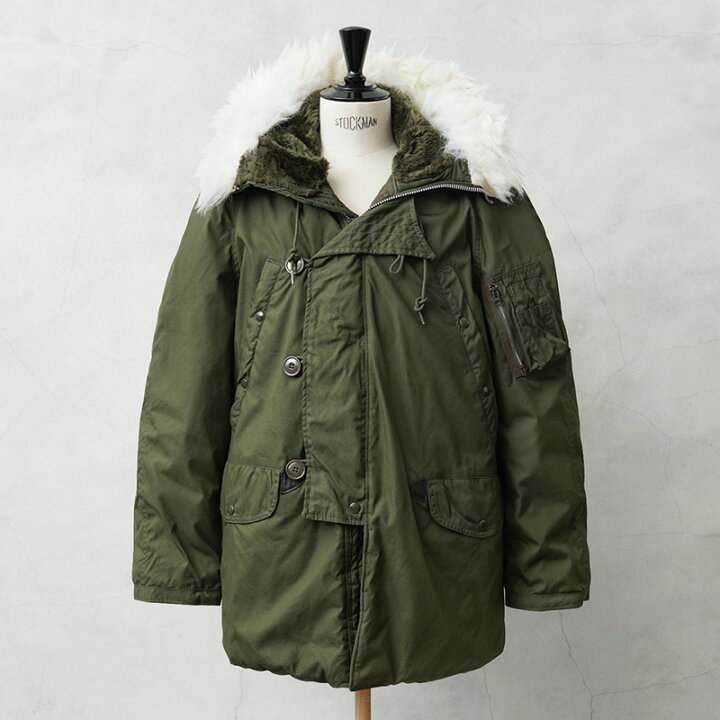 楽天市場】希少 実物 新品 デッドストック Schott製 米軍 N-3B 