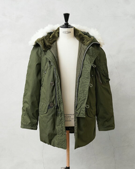 楽天市場】希少 実物 新品 デッドストック Schott製 米軍 N-3B 