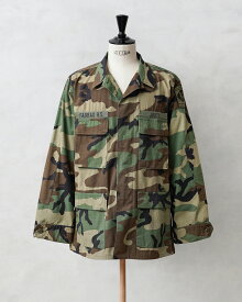 リジェクト 訳あり品 実物 USED 米軍 BDU WOODLAND CAMO ジャケット 後期型 リップストップ【クーポン対象外】【I】