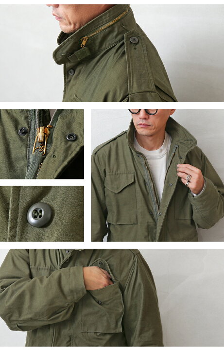 楽天市場】MADE IN USA 新品 米軍 デッドストック M-65 フィールド 