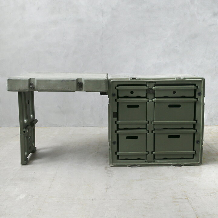 楽天市場】実物 USED 米軍 HARDIGG シングル フィールドデスク 