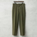 実物 新品 デッドストック 米軍 M-51 ウールパンツ ジッパーフライ 前期型 ダブルバックポケット【クーポン対象外】【I】｜メンズ ボトムス ミリタリー 大きいサイズ カーキ ドレスパンツ スラックス きれいめ カジュアル 古着 ファッション