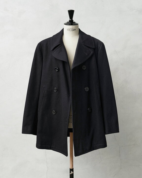 楽天市場】実物 USED 米軍 U.S.NAVY ウール ピーコート BLACK / P 