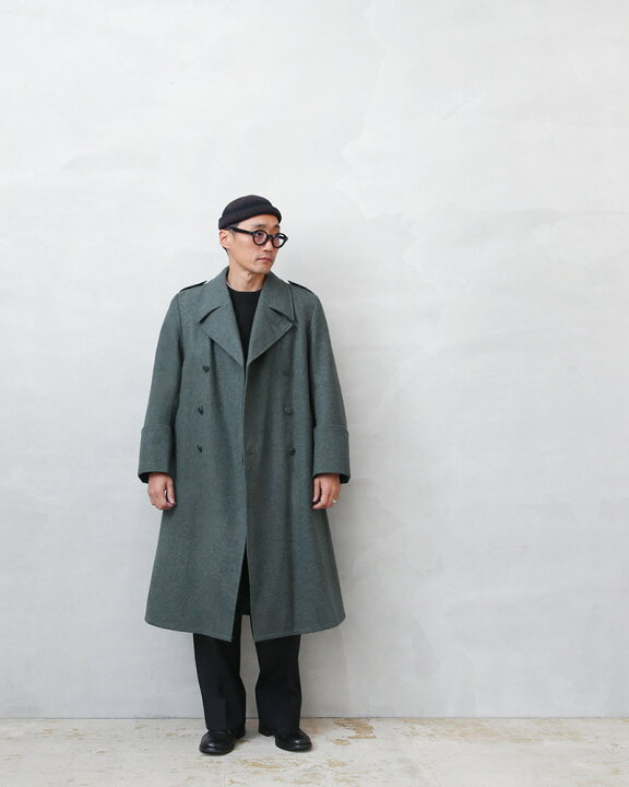 楽天市場】実物 USED スイス軍 後期型 ブルーグレー ウール ロング 