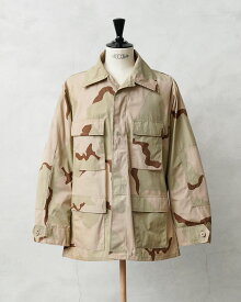 実物 USED 米軍 3カラーデザートカモ DCU ジャケット リップストップ / 3C DESERT CAMO BDU【クーポン対象外】【I】