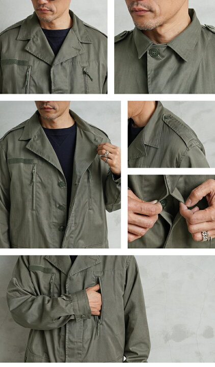 楽天市場】実物 新品 デッドストック フランス軍 F-1ジャケット 4