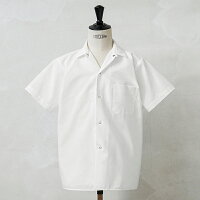 デッドストック PST製 00s S/S コックシャツ ホワイト
