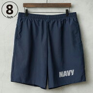 ★実物 新品 デッドストック 米軍 U.S.NAVY フィジカル トレーニングショーツ made by SOFFE 8インチ【ク…