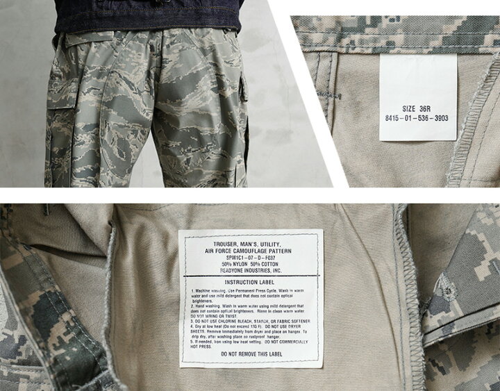 楽天市場】☆実物 新品 デッドストック 米空軍 U.S.A.F ABU カーゴ 
