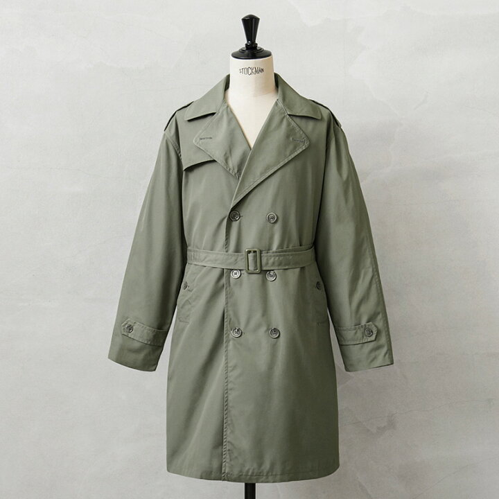 楽天市場】実物 新品 デッドストック フランス軍 オフィサー トレンチ 
