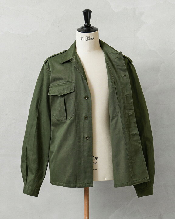 楽天市場】☆実物 USED ベルギー軍 M-64 フィールドシャツ【クーポン 
