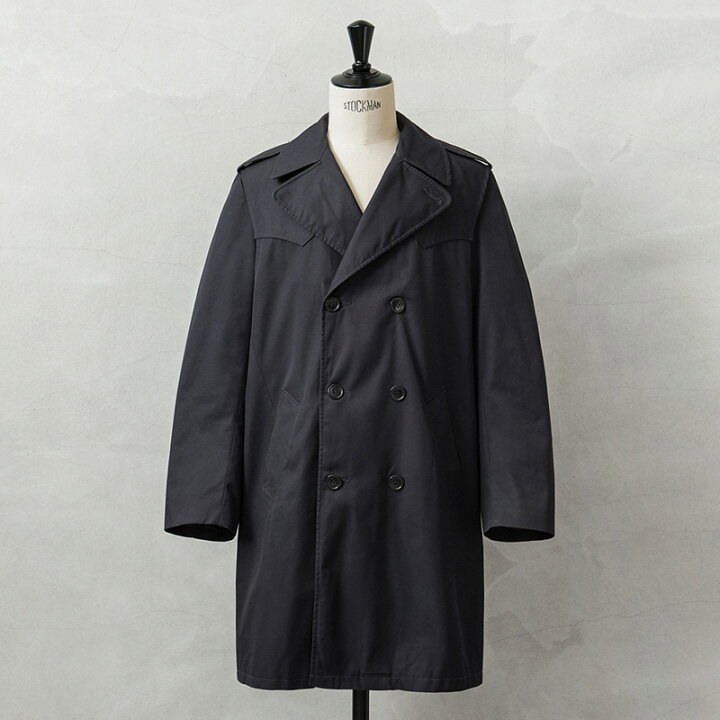 楽天市場】実物 USED イタリア軍 M.M. トレンチコート ネイビー 