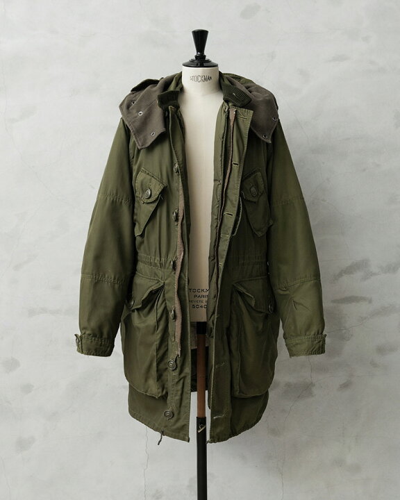 楽天市場】希少 実物 USED カナダ軍 ECW コンバット パーカー フル 