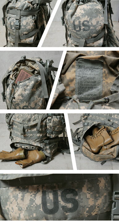 楽天市場】実物 USED 米軍 MOLLE II コンプリート フィールドパック 
